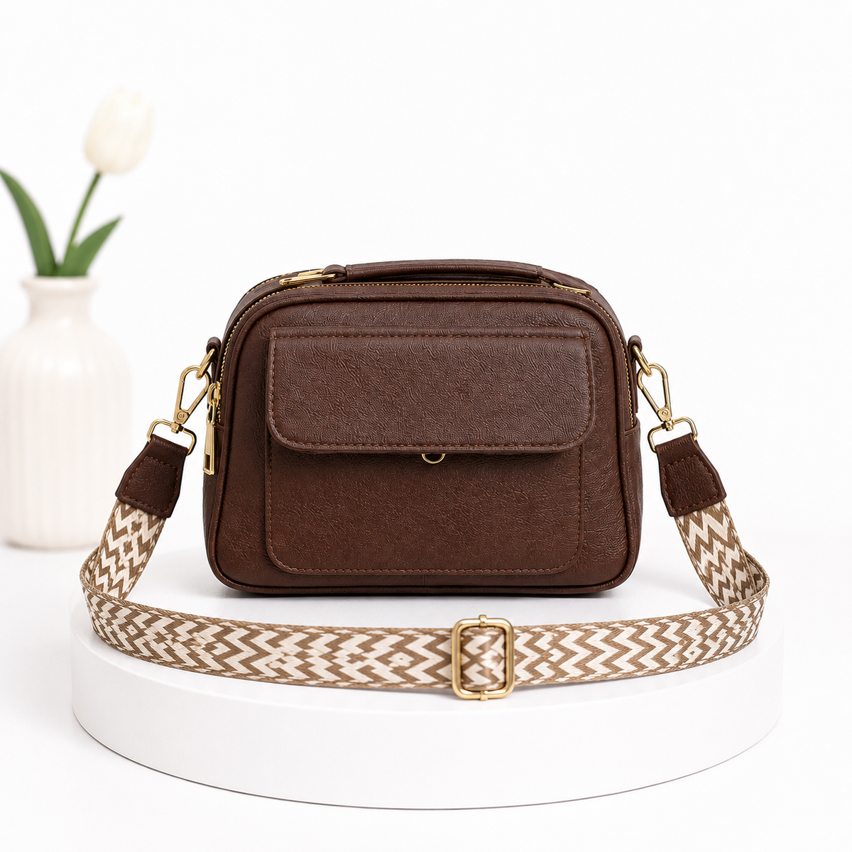 Voyage Pocket Crossbody Bag