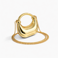 Luxury Metallic Gold Clutch