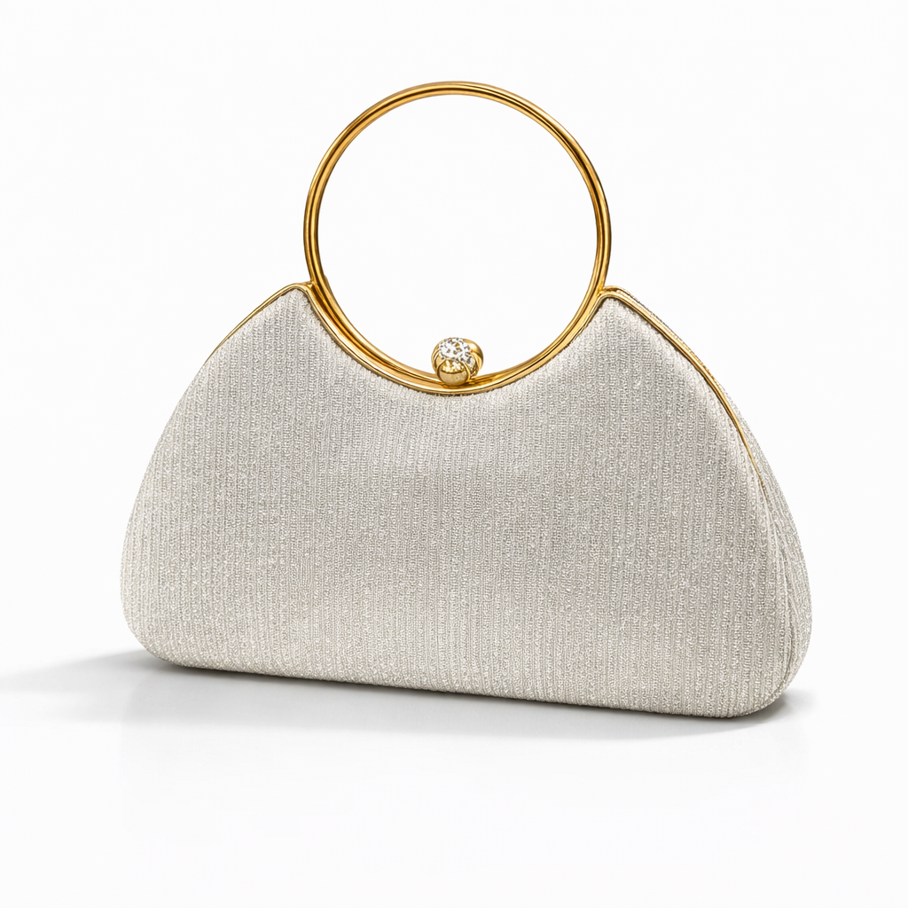 Velvet Handle Clutch