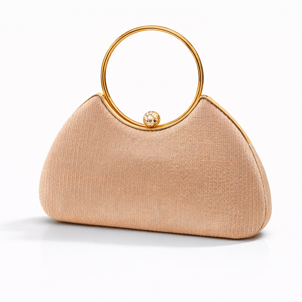 Velvet Handle Clutch