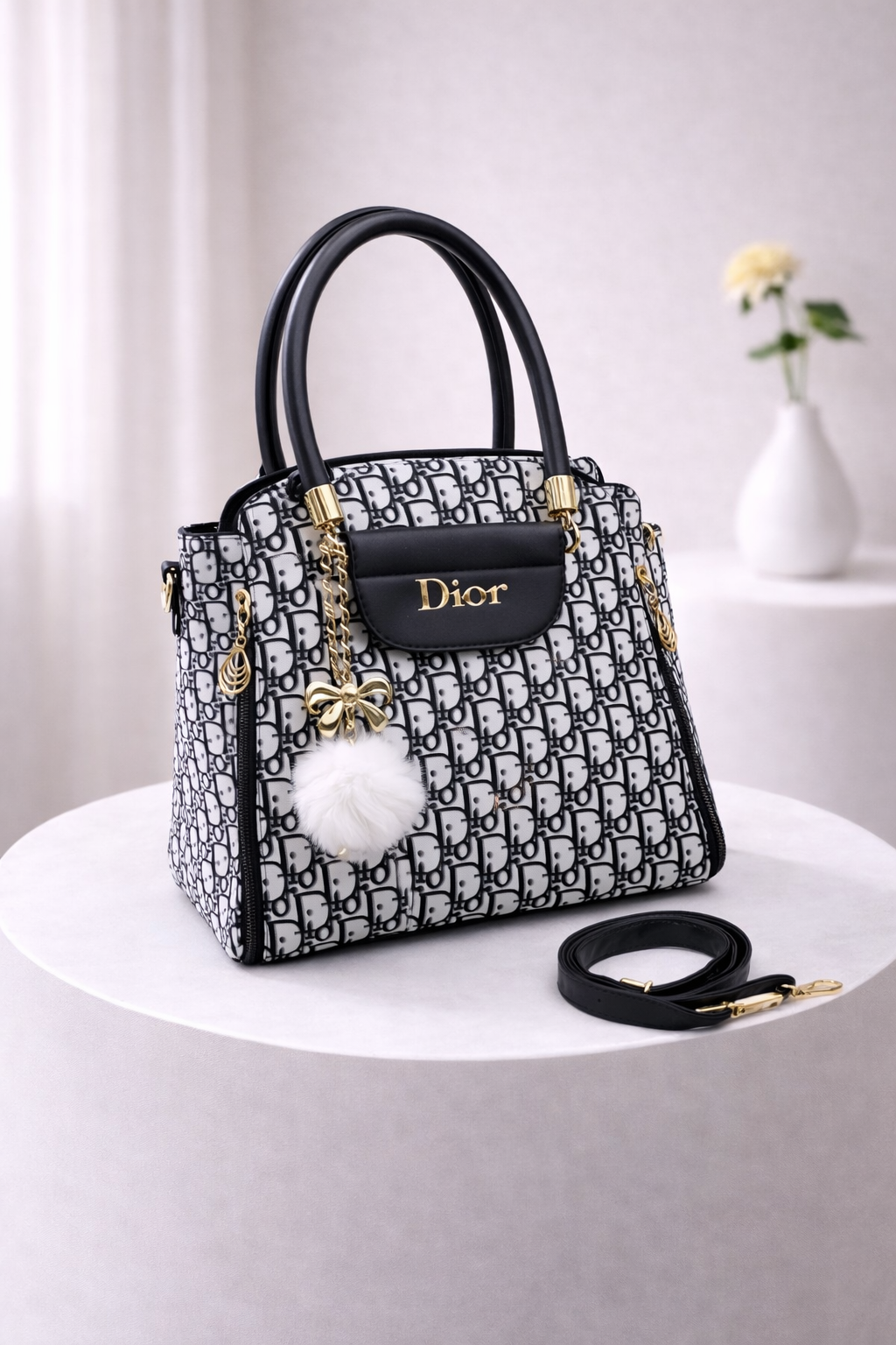 Signature Pattern Luxury Satchel Bag