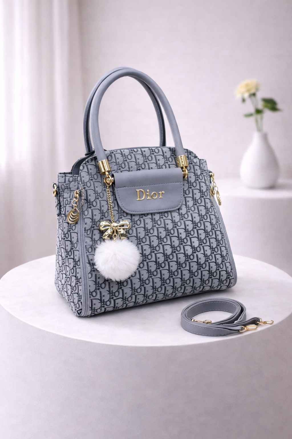 Signature Pattern Luxury Satchel Bag