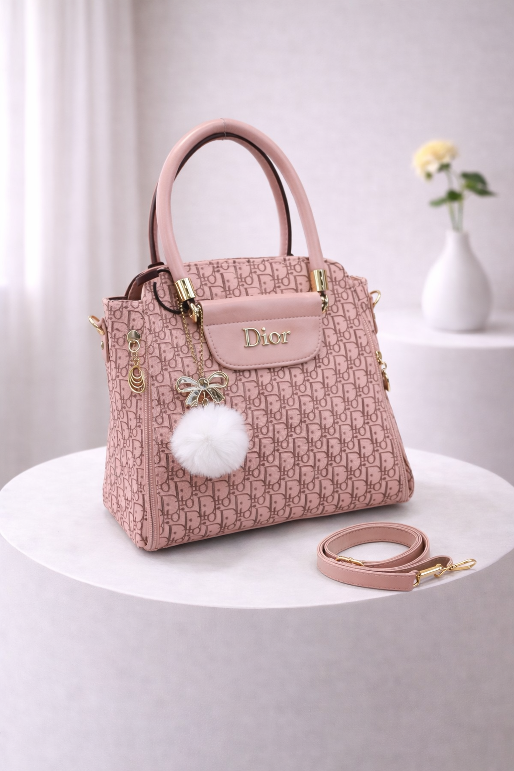 Signature Pattern Luxury Satchel Bag