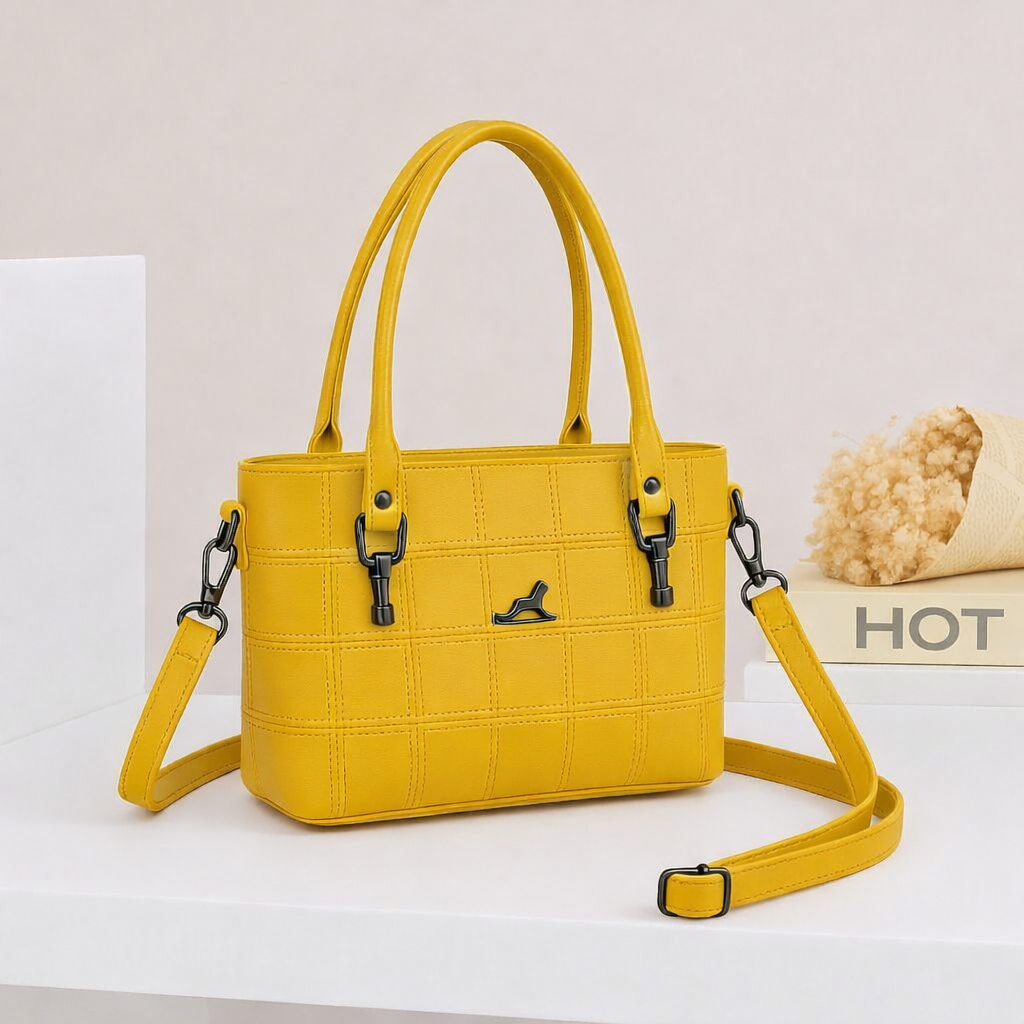 Classic Dual-Handle Crossbody Bag