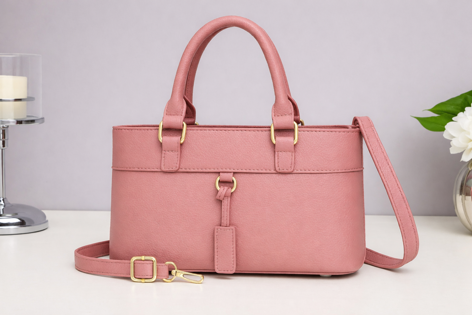 Classic Structured Shoulder Bag