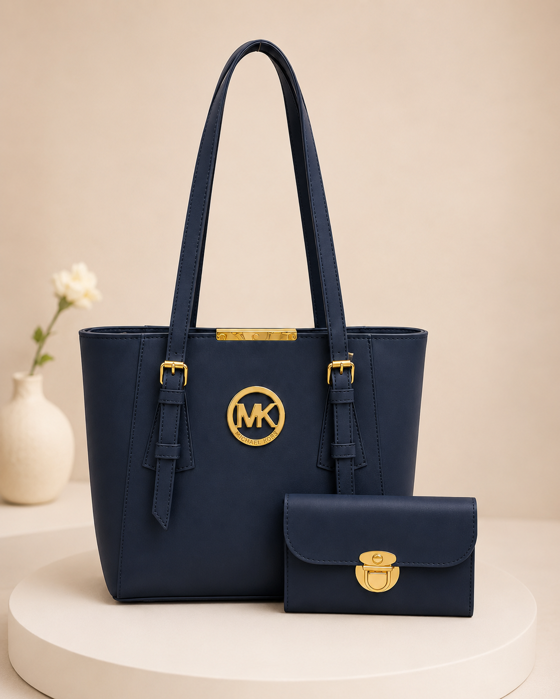 Women’s Tote Bag with Wallet Set