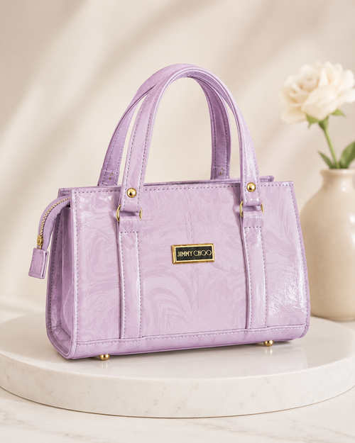 Classic Dual Handle Structured Handbag
