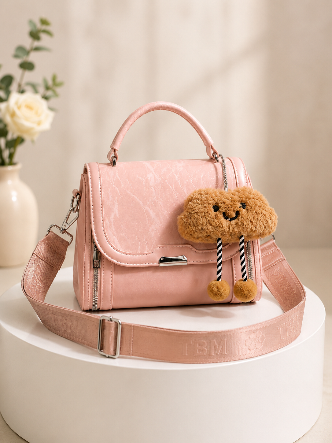 PuffPal Cute Crossbody Bag
