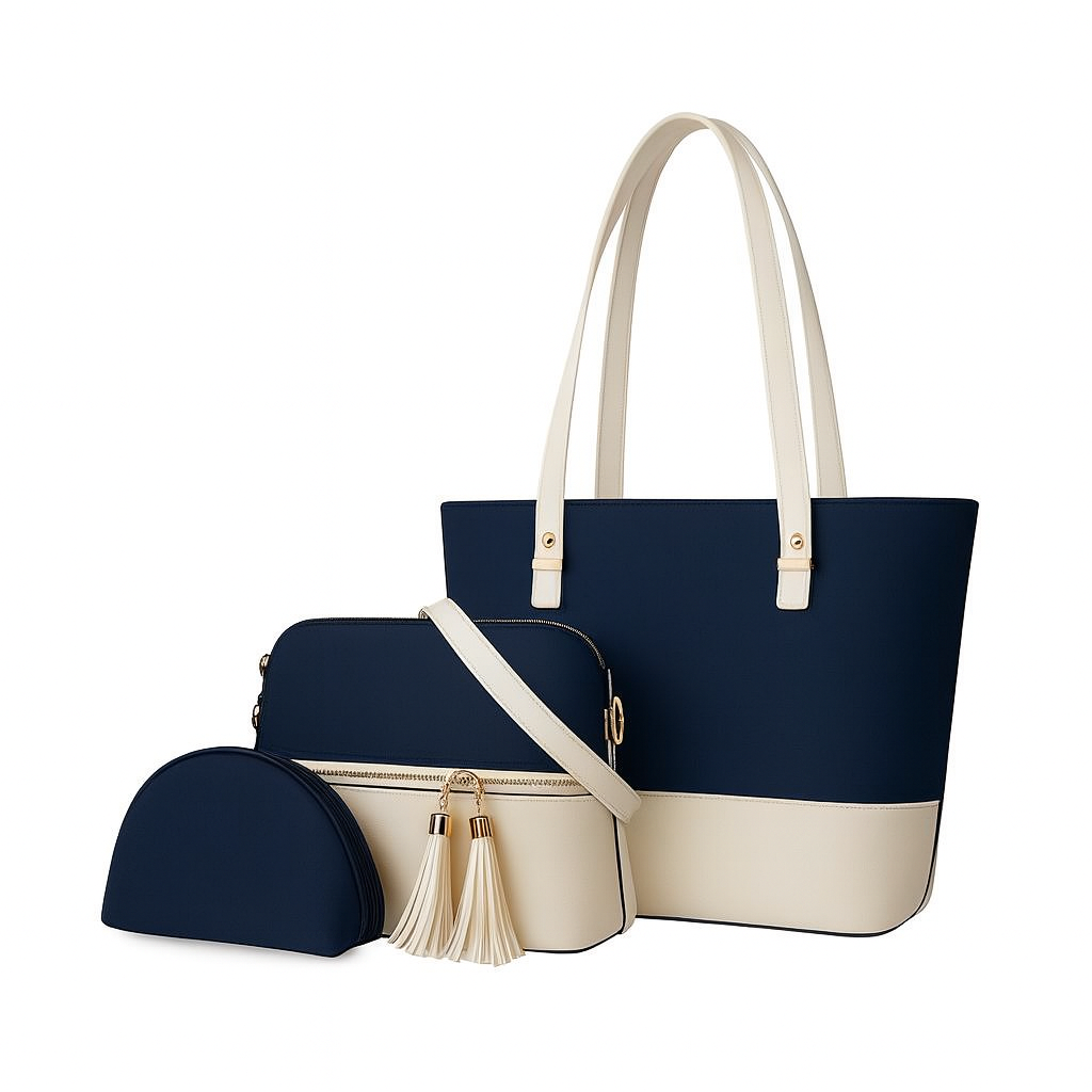 High-Quality 3-Piece Shoulder Bag Set