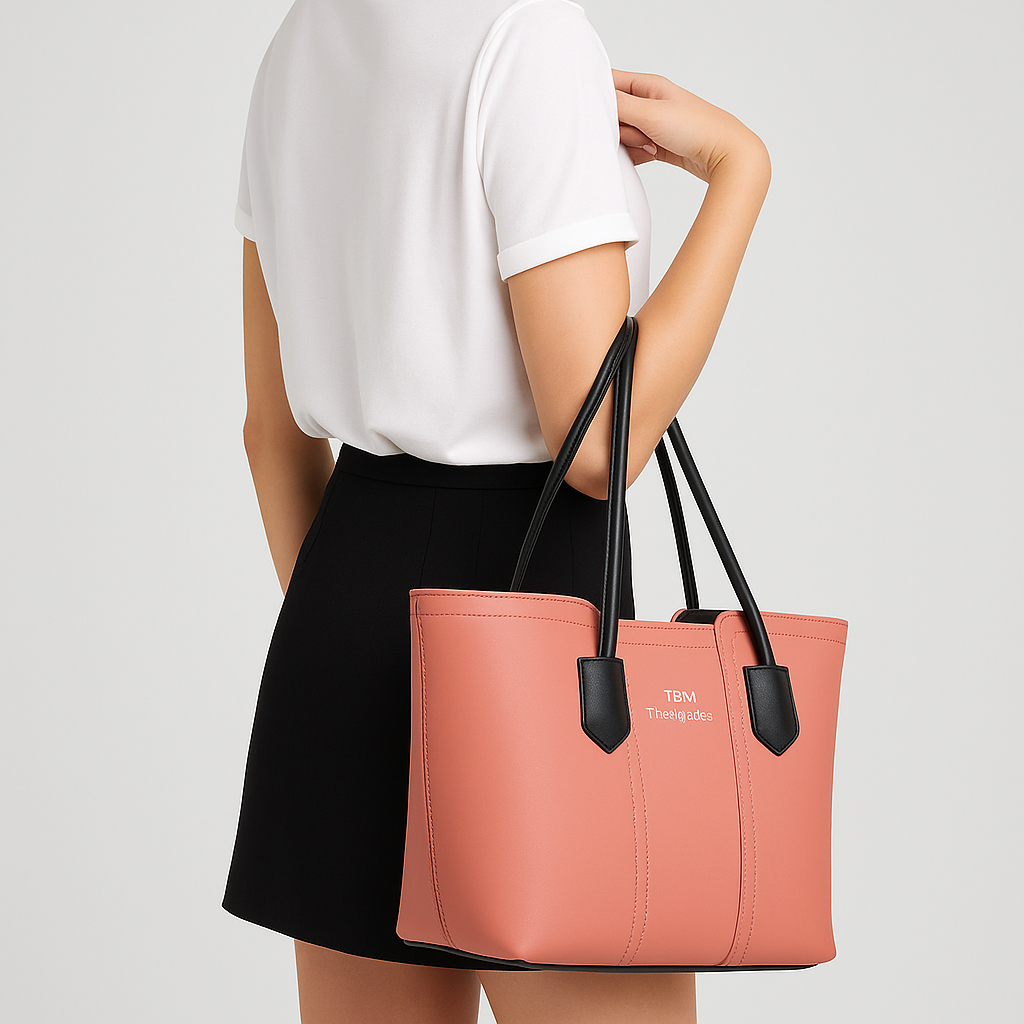 High-Quality Pink Tote Bag — Elegant & Durable