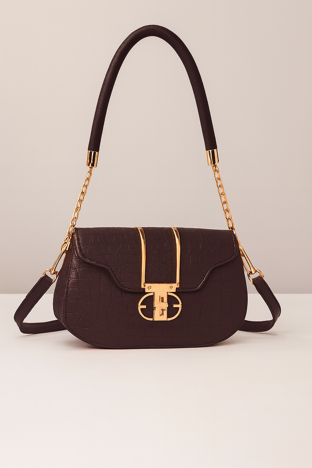 Premium Crossbody Bag for Girls – Medium Size, Imported Leather