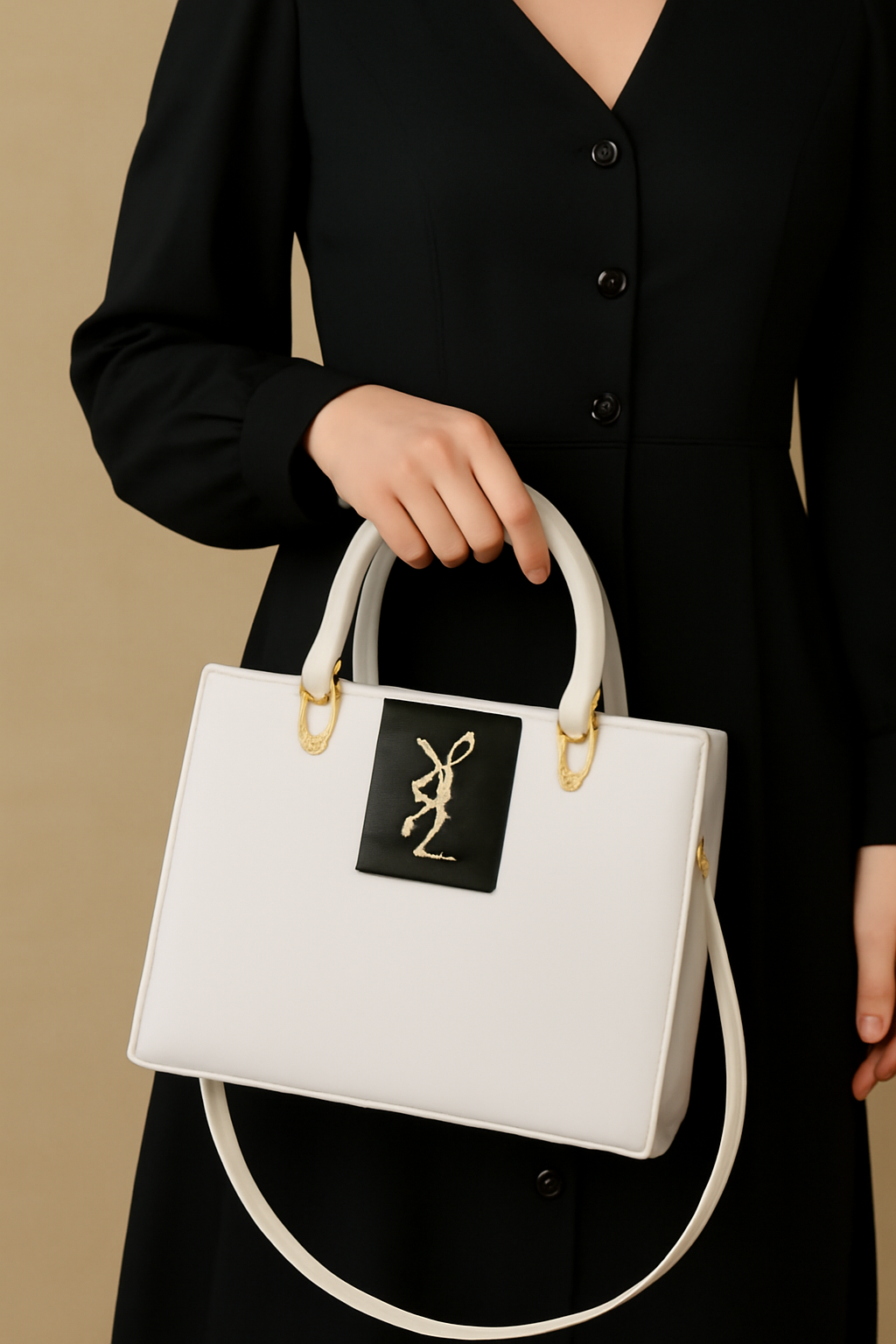 Premium Leather Shoulder Bag — Stylish & Lightweight
