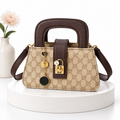 Vintage Charm Top Handle Crossbody Bag