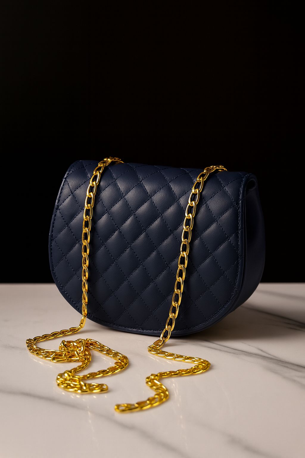 ✨ Premium Crossbody Bag with Gold Chain ✨