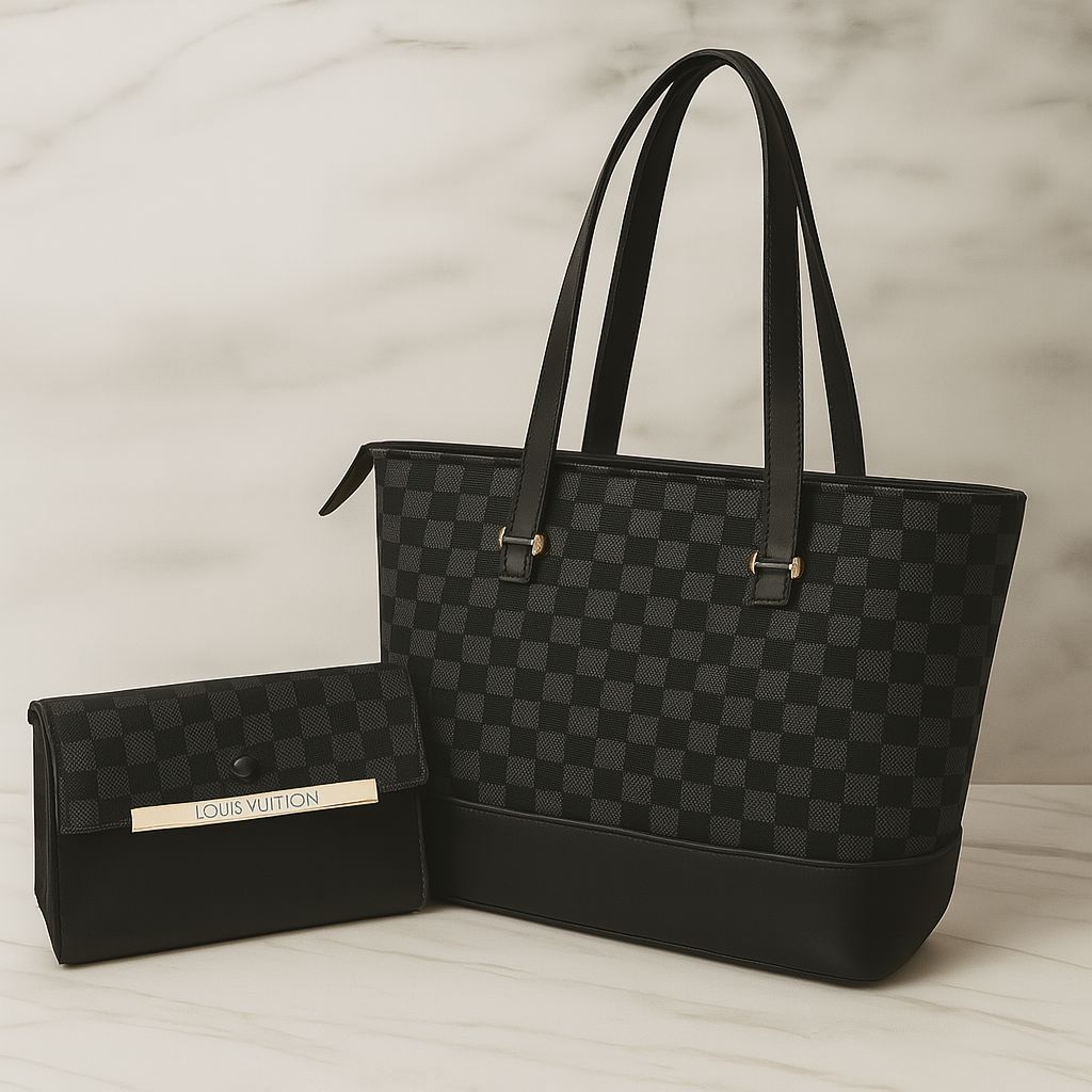 2-Piece Set — Tote Bag and Clutch