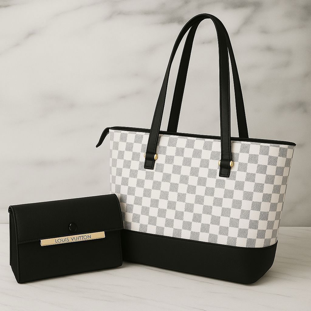 2-Piece Set — Tote Bag and Clutch