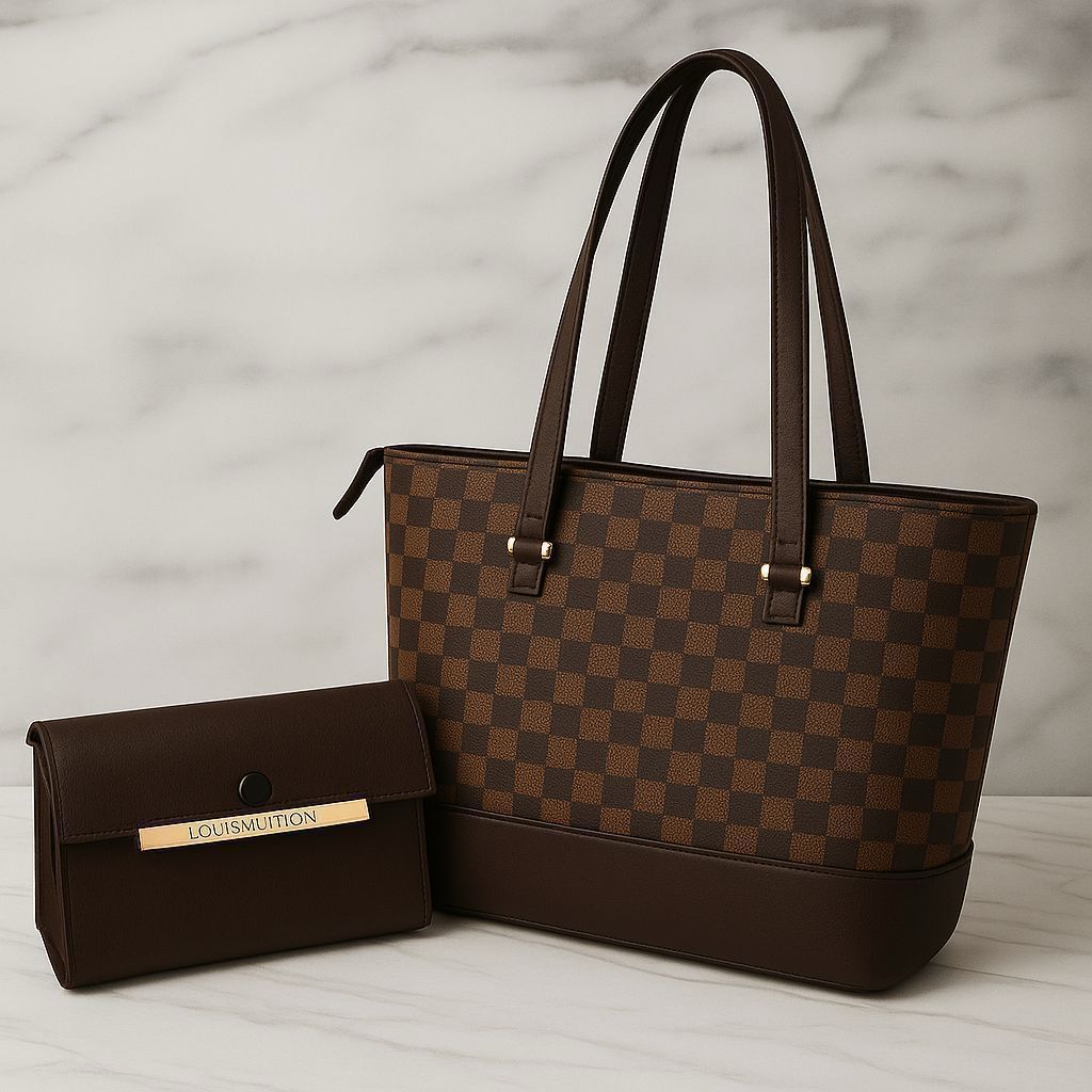 2-Piece Set — Tote Bag and Clutch