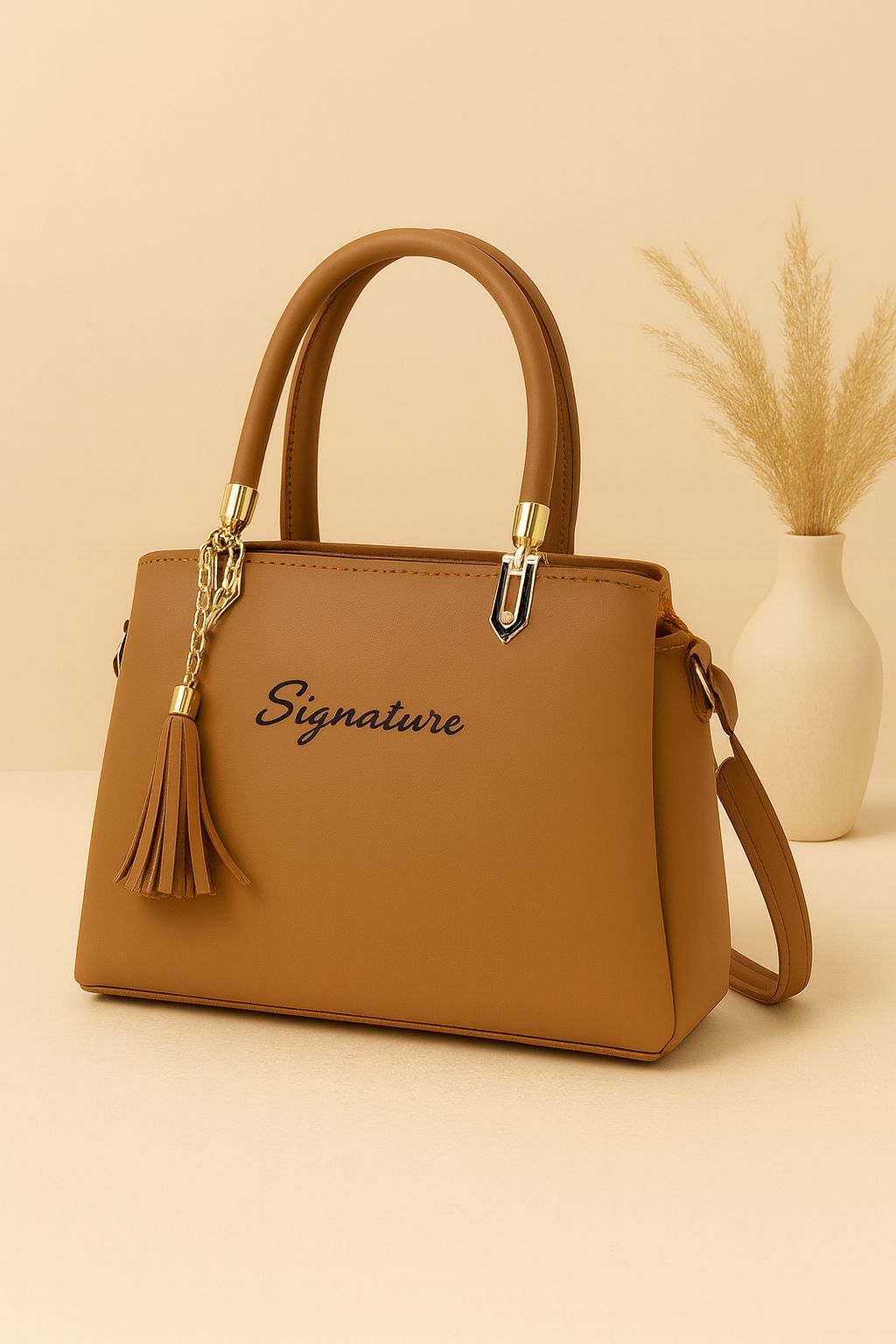 High-Quality Synthetic Leather Bags with Long Belt