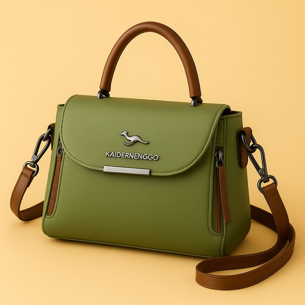 Classic Soft Leather Crossbody Bag