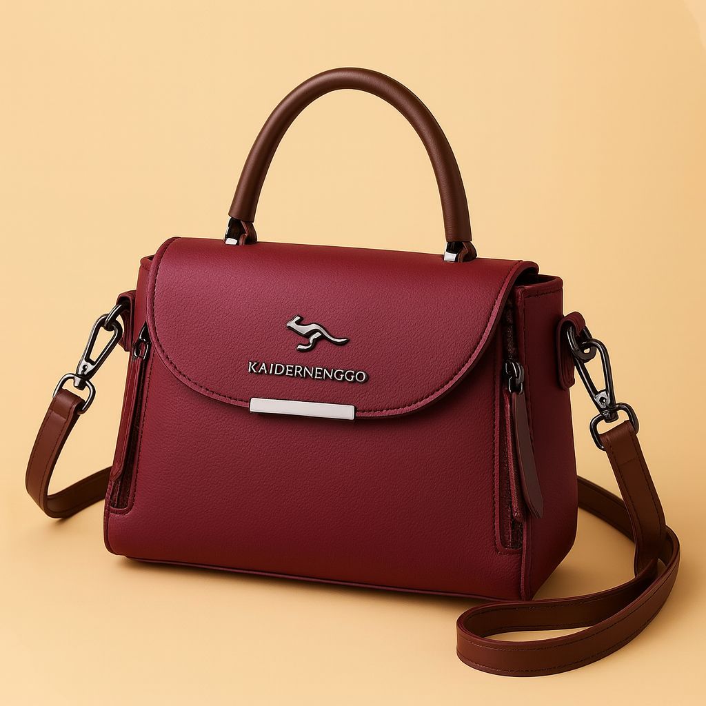 Classic Soft Leather Crossbody Bag