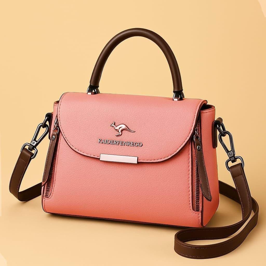 Classic Soft Leather Crossbody Bag