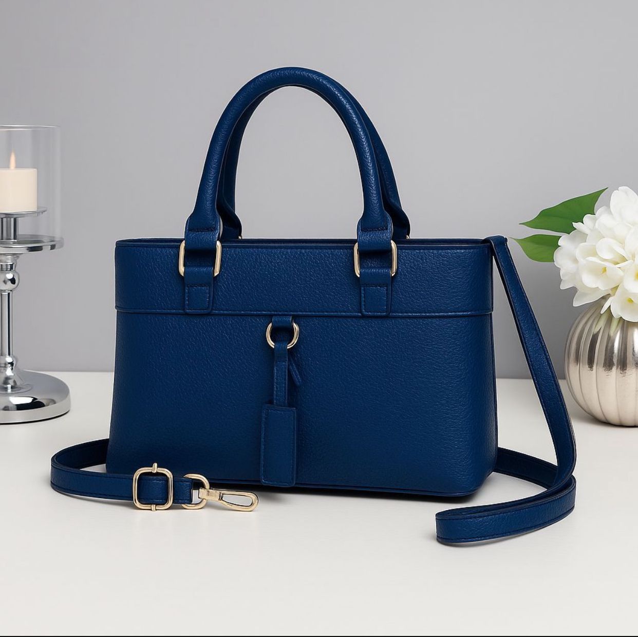 Classic Structured Shoulder Bag