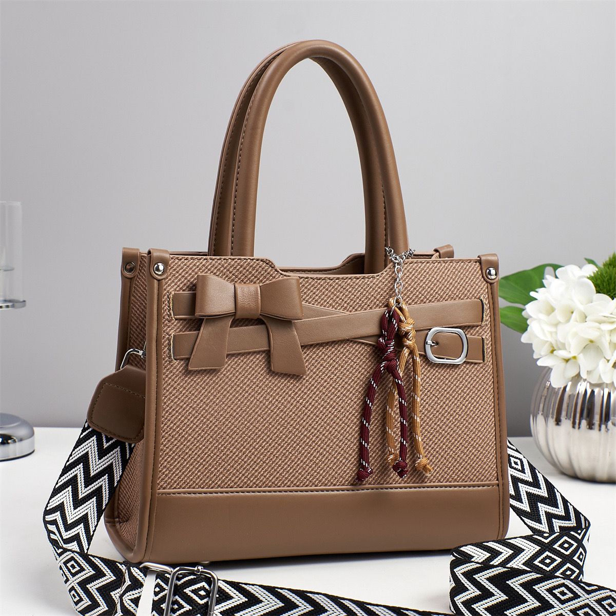 Signature Bow Detail Handbag