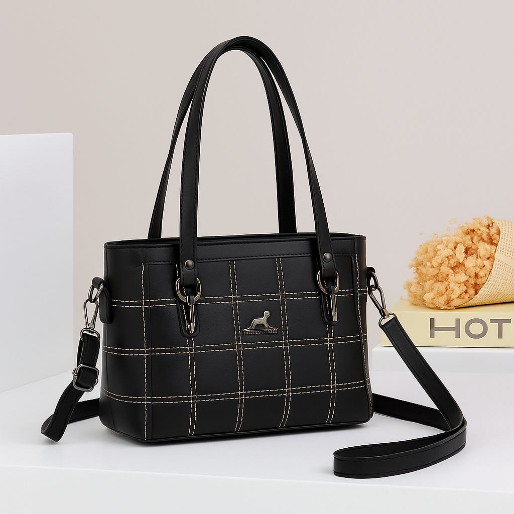 Classic Dual-Handle Crossbody Bag