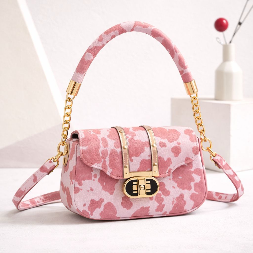 Classic Crossbody Bag with Elegant Chain Strap