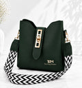 Chevron Strap Crossbody Handbag