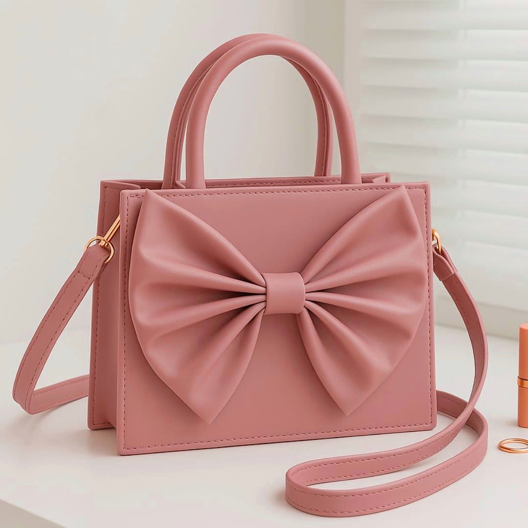 Elegant Bow Crossbody Bag – Premium Quality for Girls